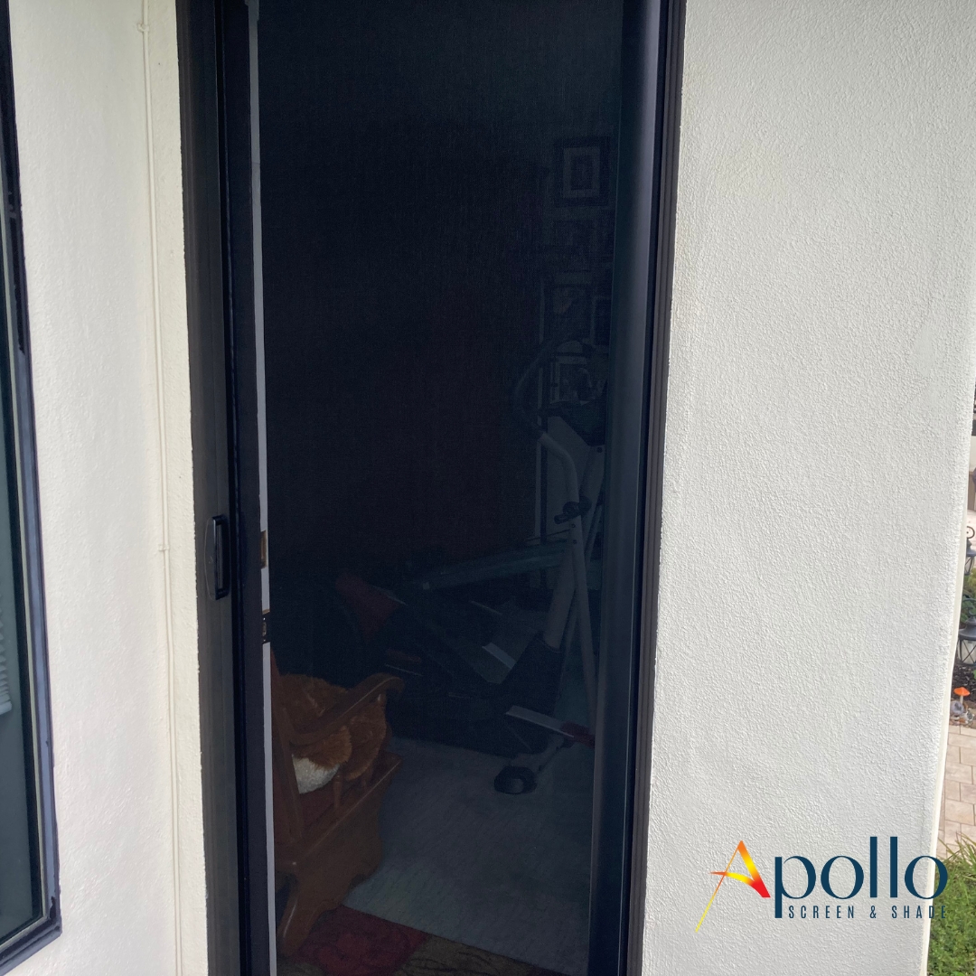 Case Study: Custom Single Retractable Screen Door Installation in ...
